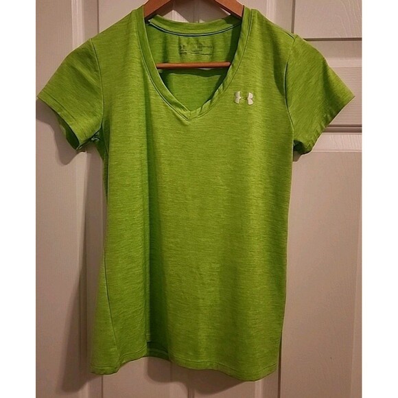 Under armour Tops - Under Armour Women's XS Top Green Logo Exercise T Shirt